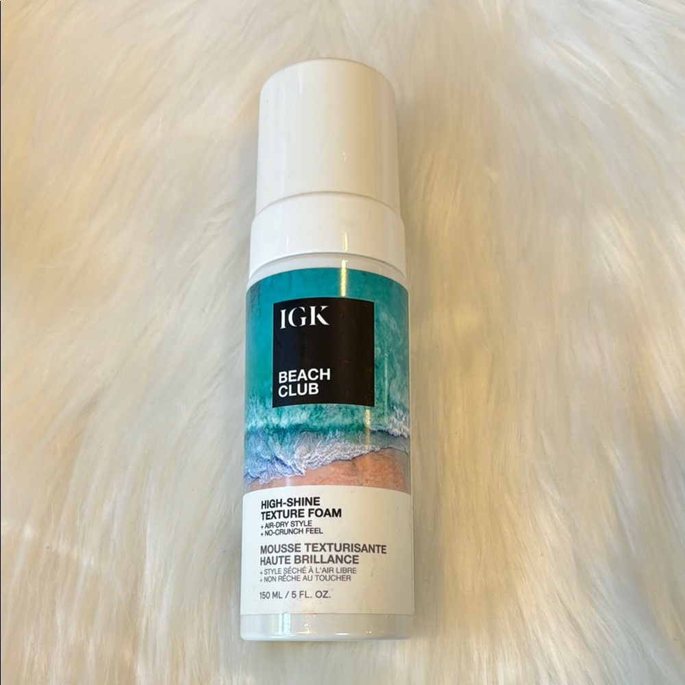 IGK BEACH CLUB HIGH-SHINE TEXTURE FOAM